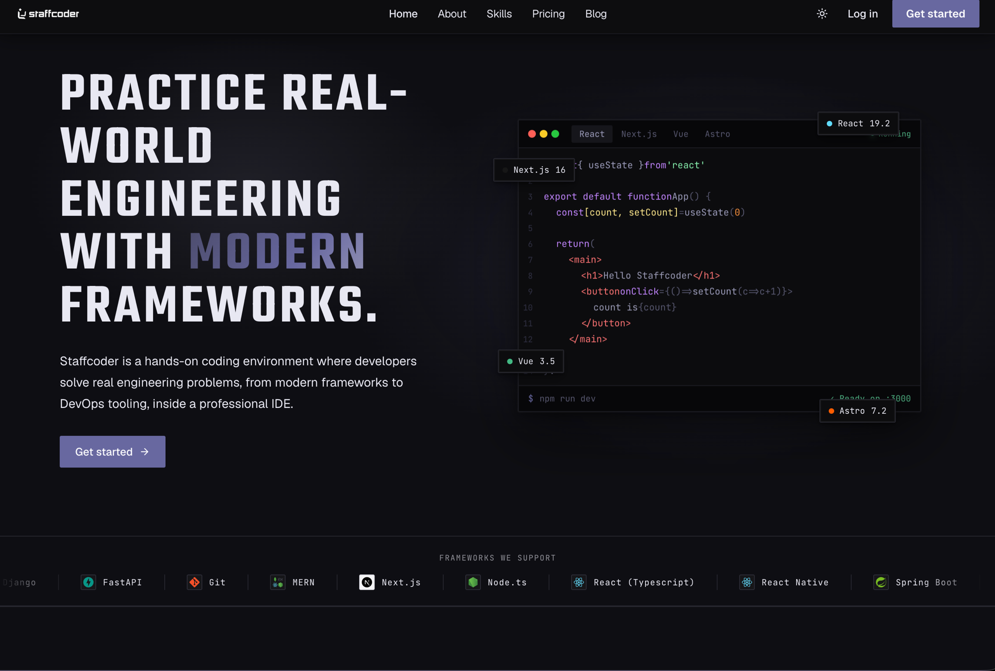 Staffcoder screenshot